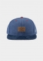 Preview: Cap "dicht&ergreifend: Kanvas" - blau (Snapback)